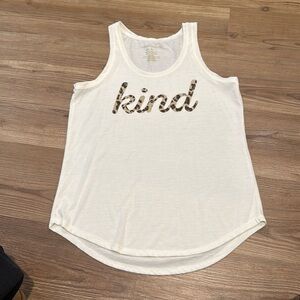 Graphic tank top for women